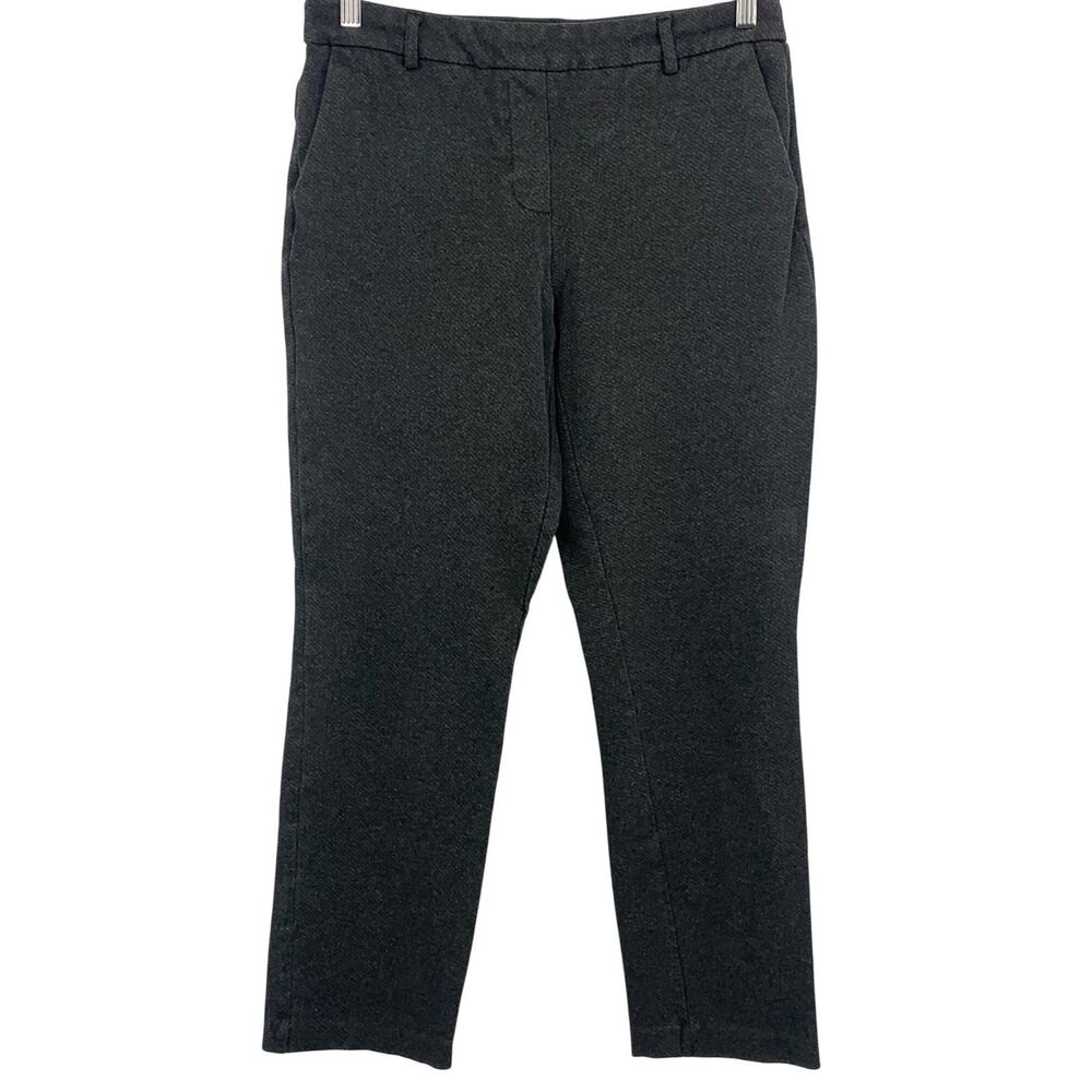 Dalia Women Size Medium M Gray Viscose Dress Pants Stretch Work Career EUC